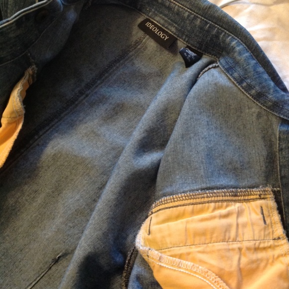 Ideology Denim Top Light Weight Jacket - Picture 5 of 5